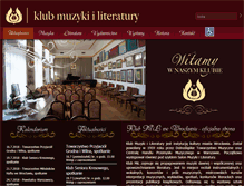 Tablet Screenshot of klubmil.pl